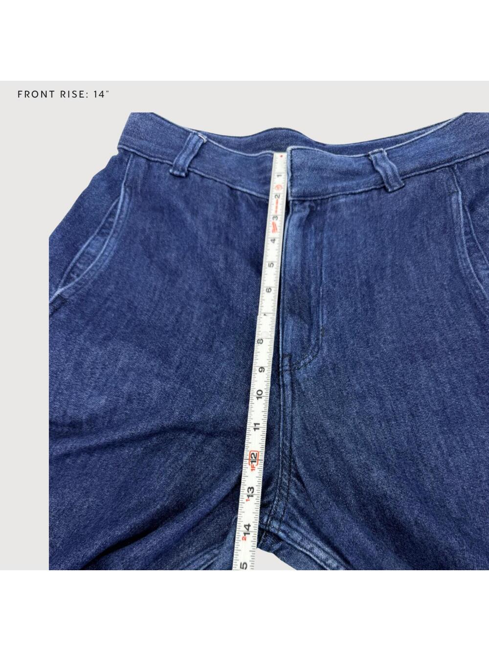 COS Chambray Wide Leg Trouser Jeans Lyocell Denim Size 8 - Picture 7 of 9